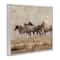 Stupell Industries Galloping Horse Herd Countryside Framed Giclee Art